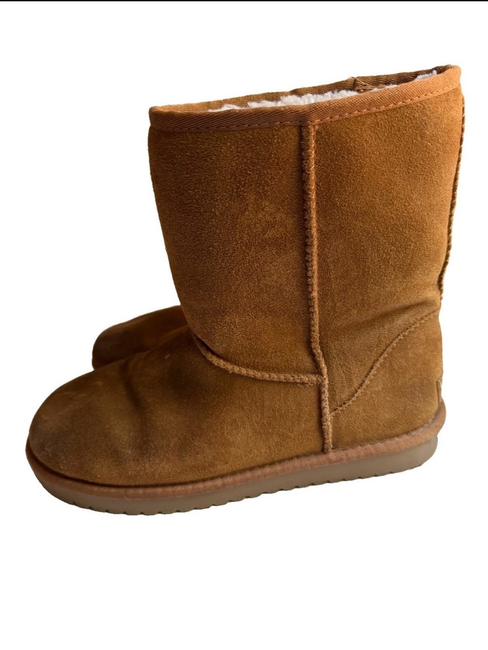 Koolaburra by UGG Women's KOOLA SHORT Fashion Boots - Chestnut, US 8